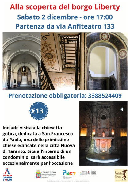 Tour alla scoperta del Borgo Liberty e chiesetta Gotica