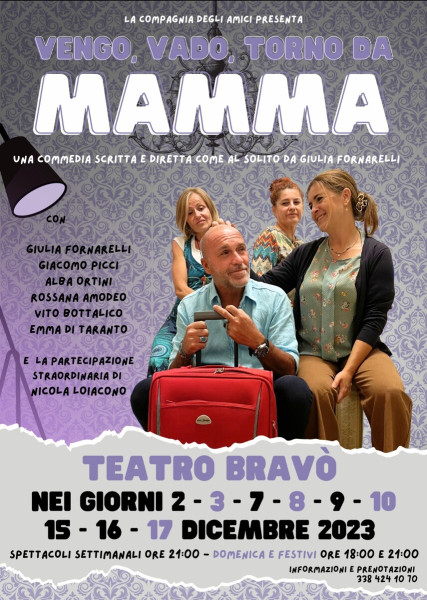 Nuova Commedia Comicissima  Vengo, Vado, Torno da Mamma
