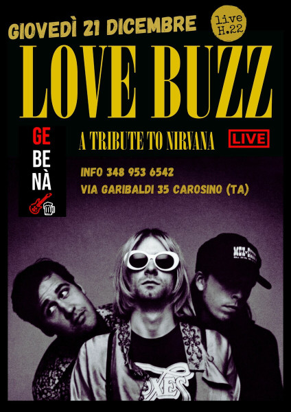 LOVE BUZZ - A Tribute to NIRVANA live!