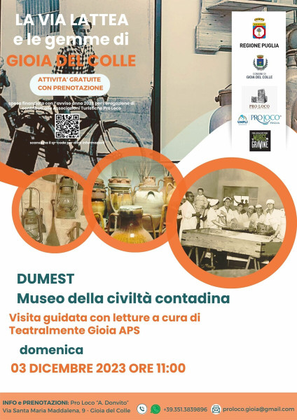 Visita Guidata al DUMEST - Museo della Civiltà Contadina