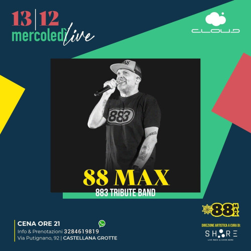 88Max - Max Pezzali e 883 tribute band live at Cloud
