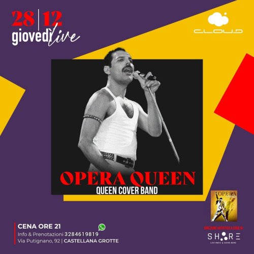 Opera - Tributo ai Queen at Cloud