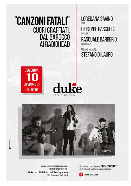 “Canzoni fatali”