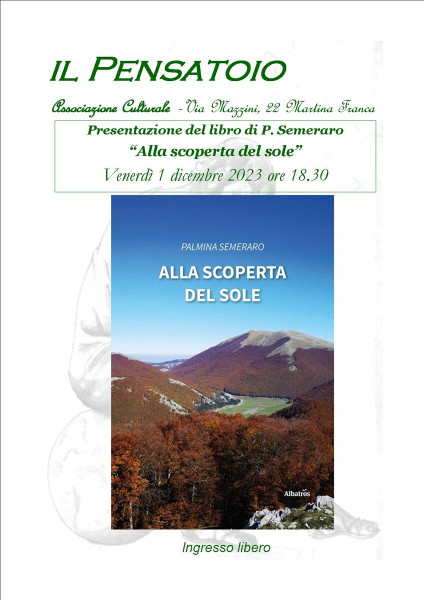 Presentazione del libro "Alla scoperta del sole" di P. Semeraro