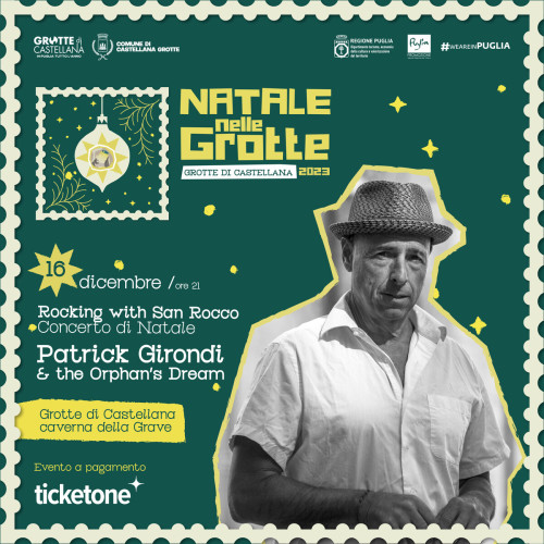 Patrick Girondi & the Orphan’s Dream • Rocking with San Rocco Concerto di Natale