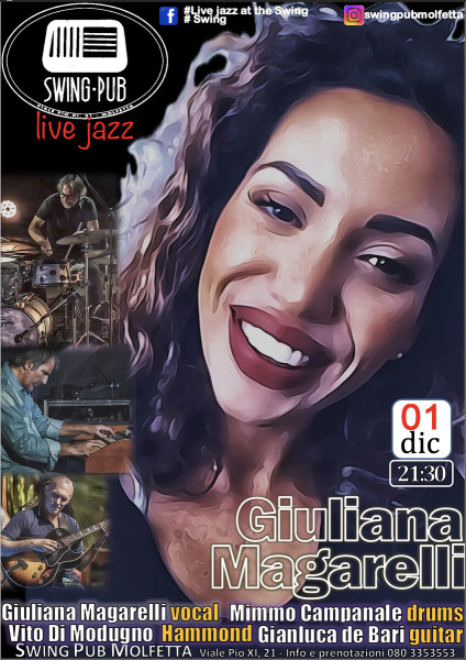 Live jazz Giuliana Magarelli - Di Modugno - Campanale