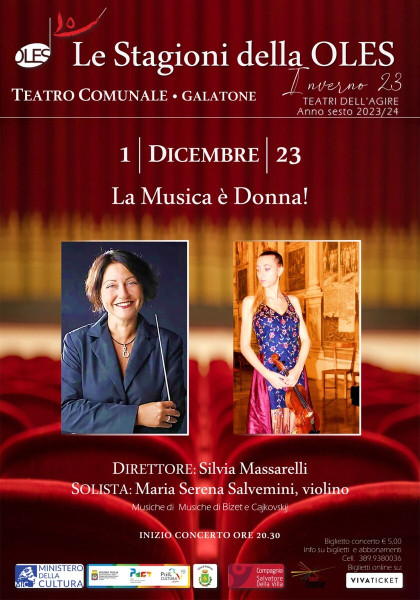 La Musica è Donna! - Orchestra OLES in concerto