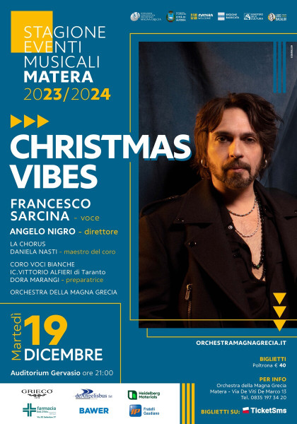Christmas Vibes - FRANCESCO SARCINA & l'Orchestra della Magna Grecia
