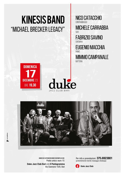 “Kinesis Band - Michael Brecker Legacy”