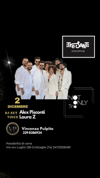 Not only Trio (live music) + dj set
