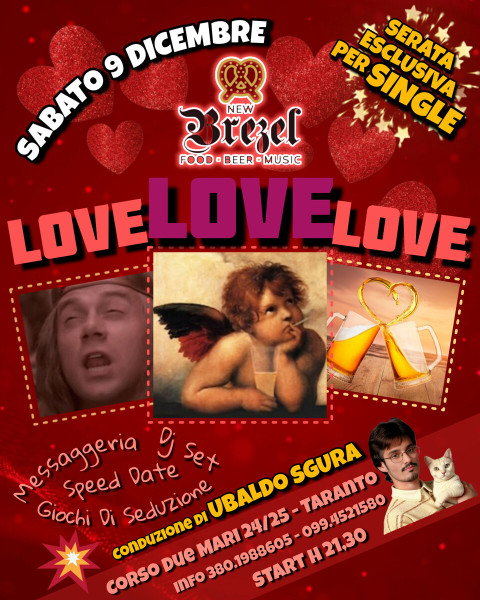 Love love love: serata single