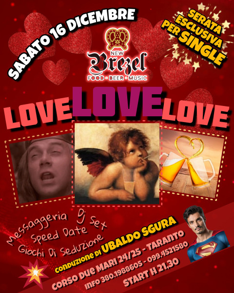 Love love love: serata single