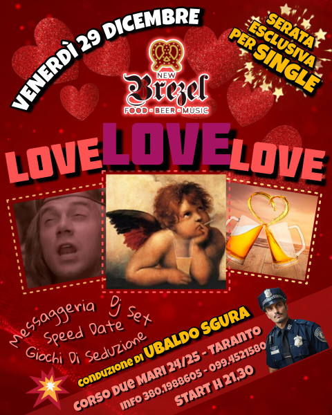 Love love love: serata single