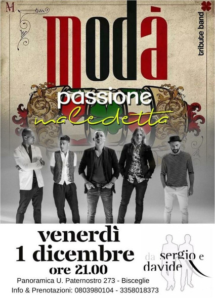 Modà Tribute Band live