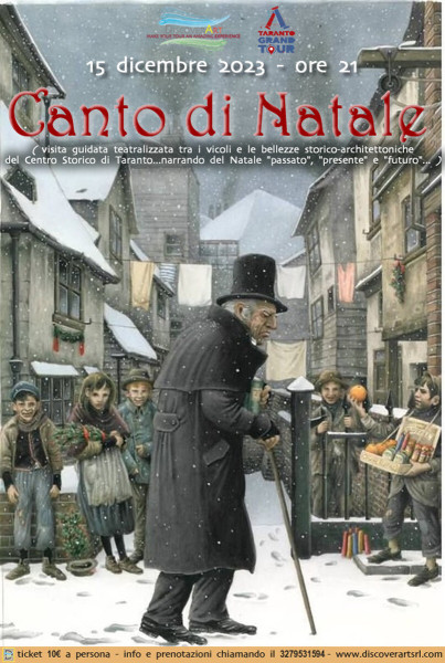 Canto di Natale  visita guidata teatralizzata nella Città Vecchia di Taranto