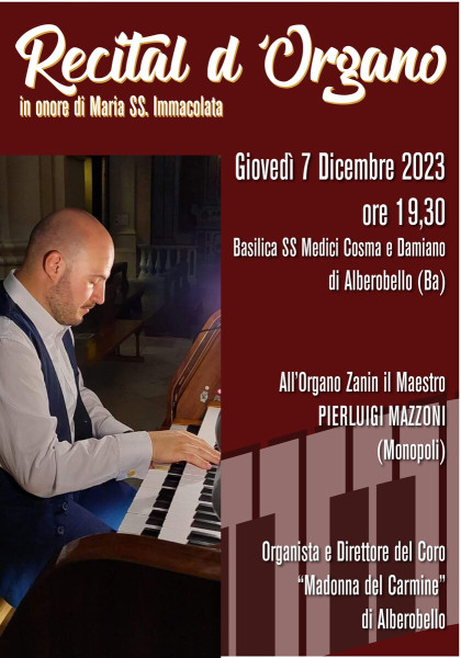 RECITAL D'ORGANO IN ALBEROBELLO