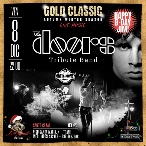 HAPPY B-DAY JIM! Motel Money - The Doors Tribute Band live a Trani