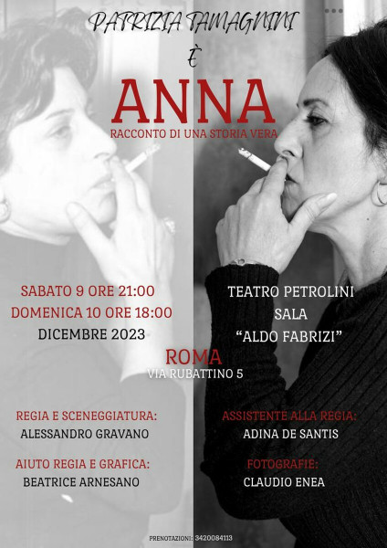 Anna. Racconto di Una Storia Vera.