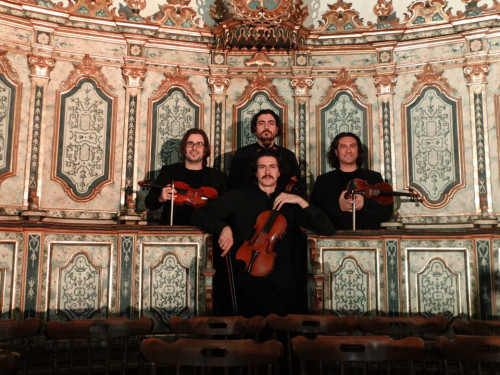 Alkemia Quartet unconventional strings special guest Massimo Colazzo