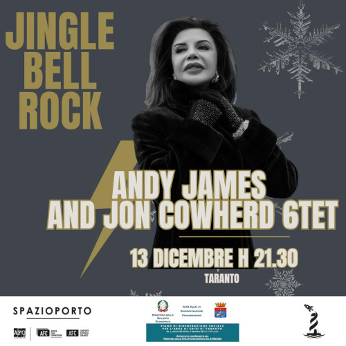 JINGLE BELL ROCK presenta ANDY JAMES & JON COWHERD 6tet