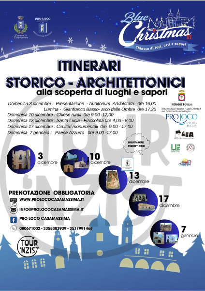 TOUR'NZIST-ITINERARIO RELIGIOSO-ARCHITETTONICO alla scoperta delle antichissime chiese rurali, basiliane e bizantine