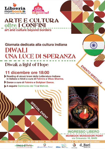 DIWALI. UNA LUCE DI SPERANZA - Giornata Dedicata alla Cultura Indiana