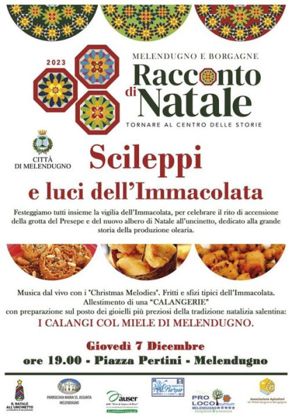 Accensione Mega Albero All Uncinetto
