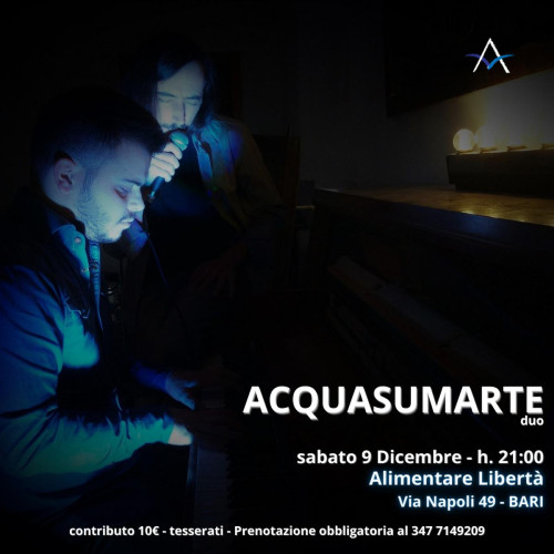 Acquasumarte duo live ad Alimentare Libertà