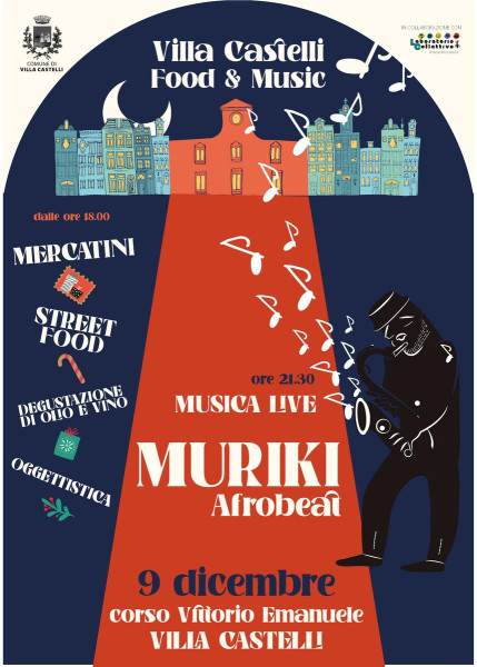 Villa Castelli Food & Music - MURIKI Afrobeat live