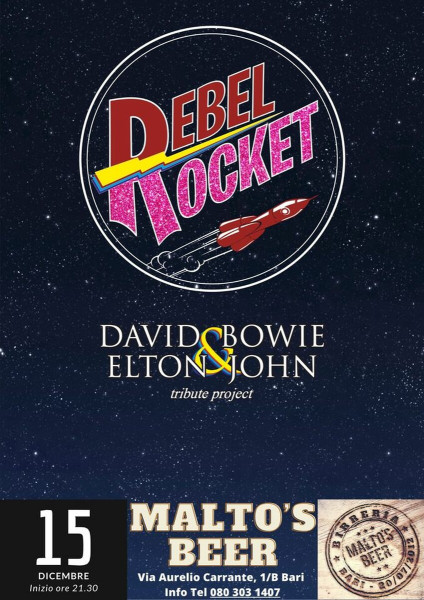 Rebel Rocket - David Bowie & Elton John Tribute Band