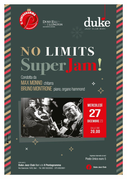 Bari – No limits Super Jam!!