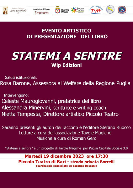 Statemi a sentire - le Storie