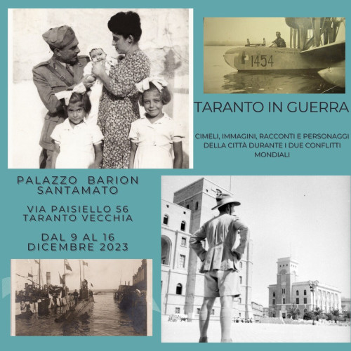 Mostra di cimeli storici legati a Tarnto durante i due conflitti mondiali