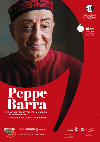 Peppe Barra a Molfetta per il Concerto di Natale della Fondazione Valente