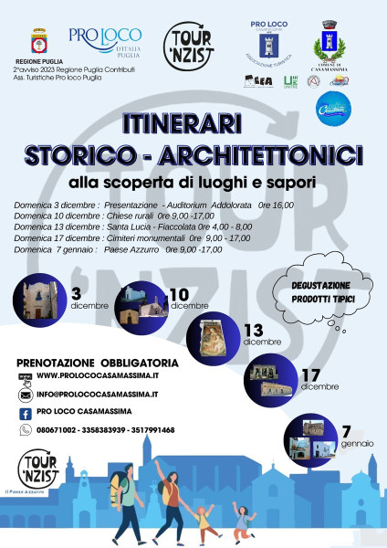 Tour'nzist ITINERARIO NECROTURISTICO