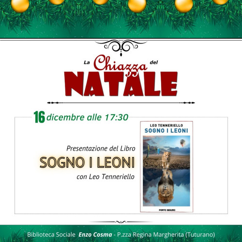 SOGNO I LEONI il nuovo libro di Leo Tenneriello