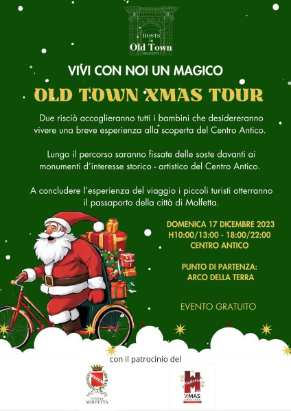 OLD TOWN XMAS TOUR!  IL RISCIO' NATALIZIO IN CITTA'
