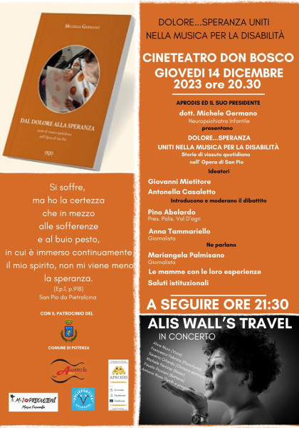 Dal dolore alla speranza - Uniti dalla musica per le disabilità