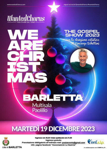 Wanted Chorus in We are Christmas - The Gospel Show 2023