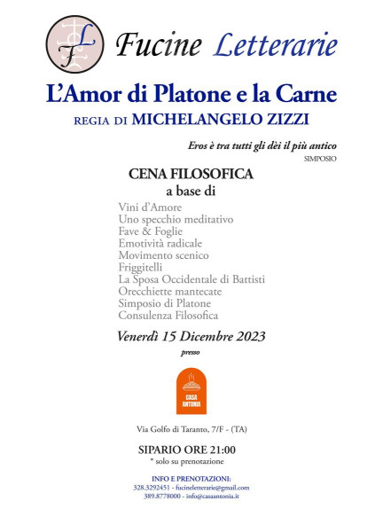 L'Amor di Platone e la Carne