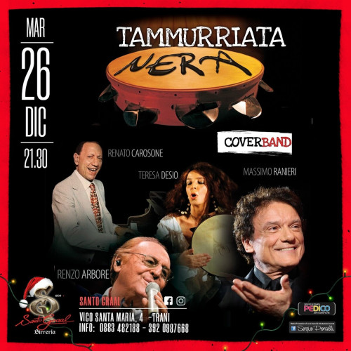 TAMMURRIATA NERA LIVE A TRANI
