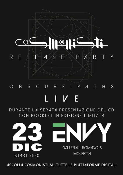 Obscure Paths - Cosmonisti Release Party