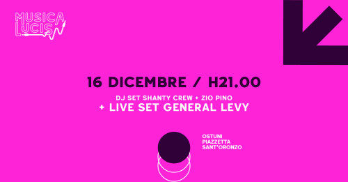 MusicaLucis presenta General Levy