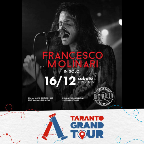 Francesco Molinari cantautorato live