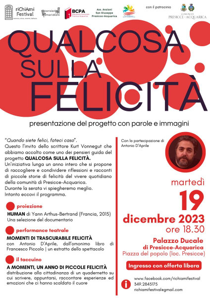 QUALCOSA SULLA FELICITÀ