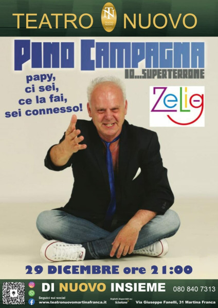 Pino Campagna in "Io, superterrone"