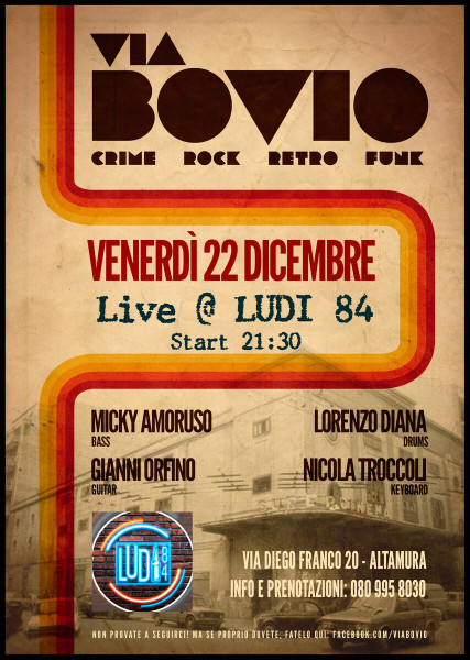 Via Bovio LIVE