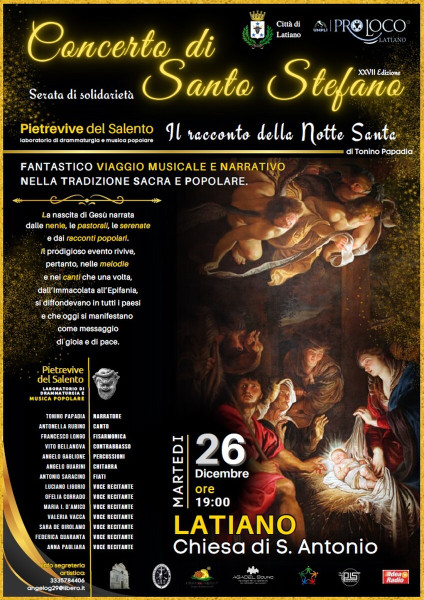 Concerto di Santo Stefano - Serata di solidarietà