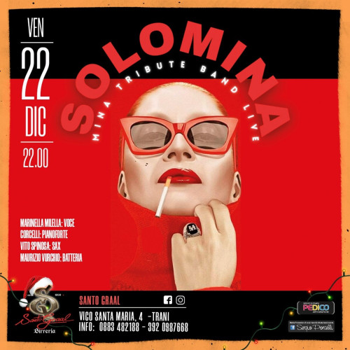 SOLOMINA - Mina tribute band live a Trani