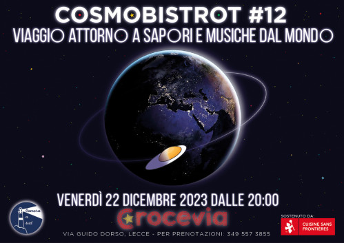 Cosmobistrot: sapori e musica con la Piccola Orchestra di via Leuca!